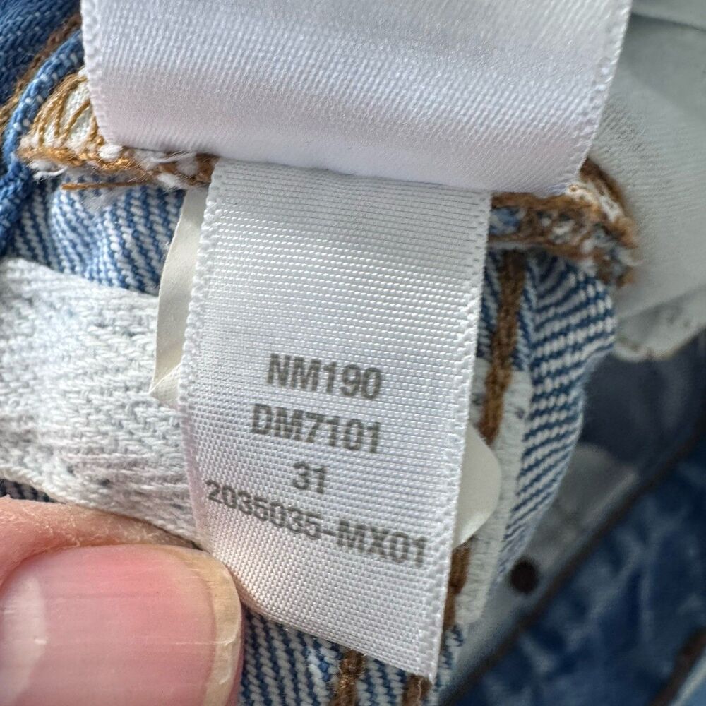 Madewell Light Wash Straight Leg Jeans - Picture 5 of 13